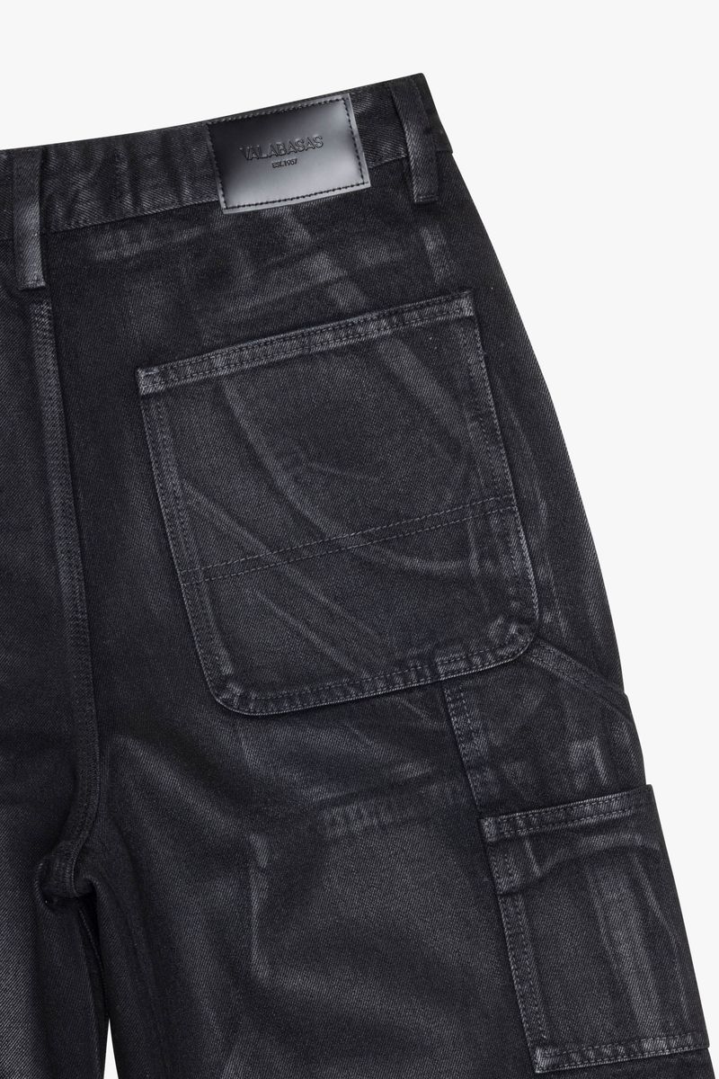 Mr.Straight Black wash waxed