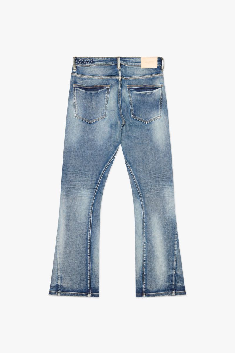 MR. STACKED Medium Wash