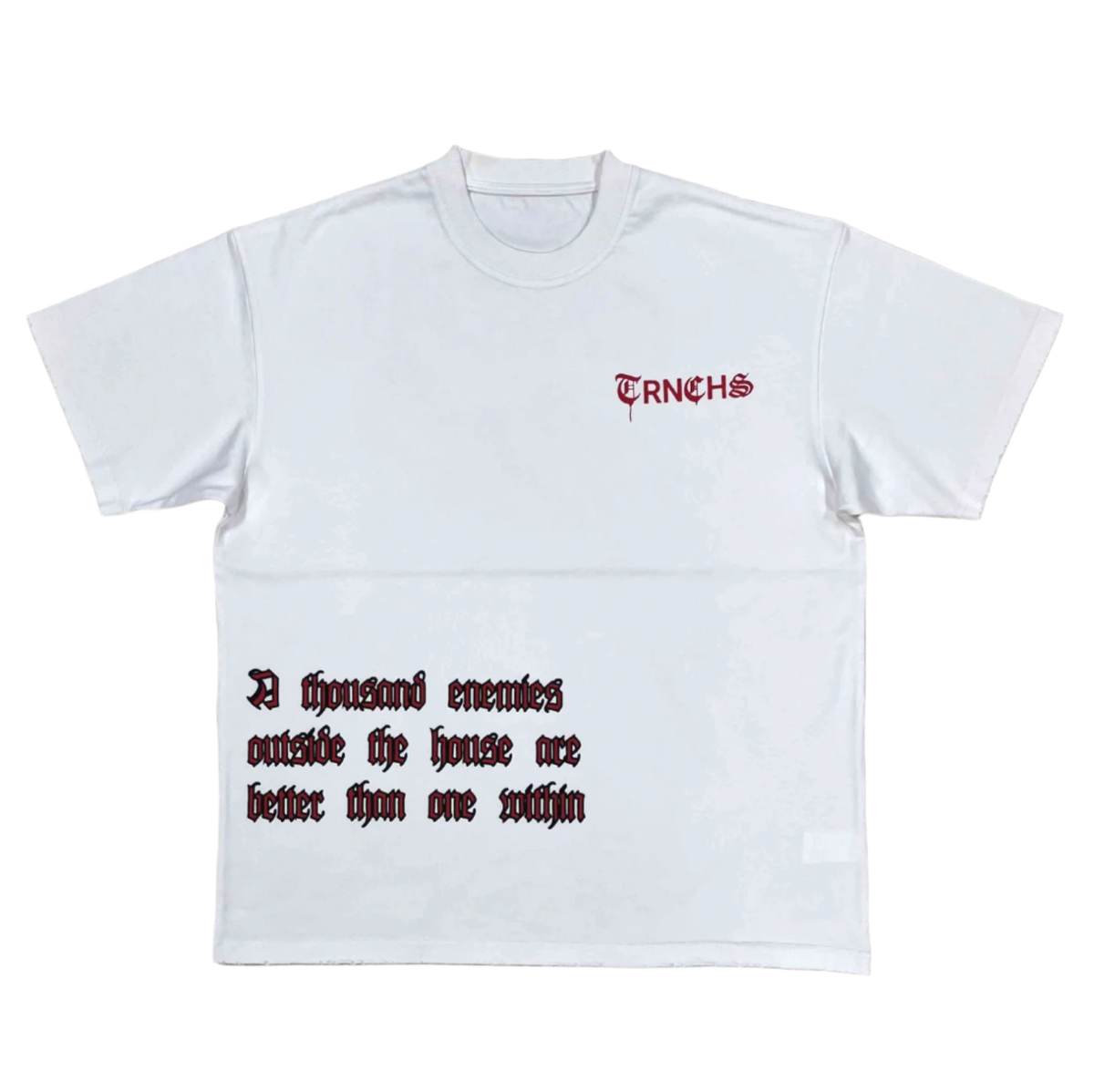 Know Your Enemies T-Shirt - White