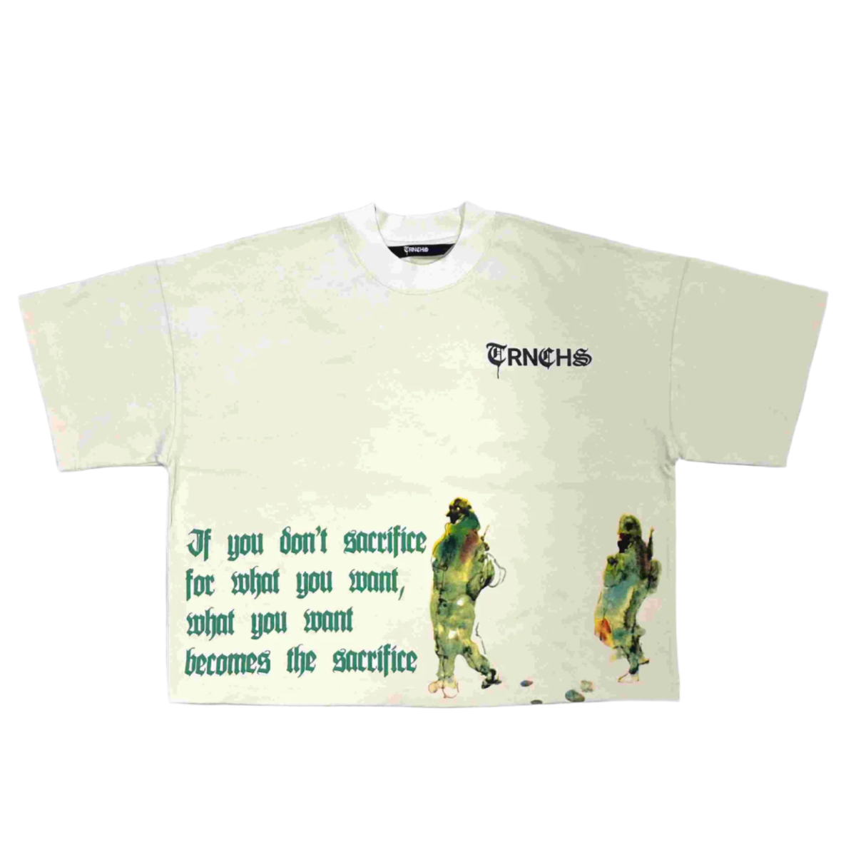 "SHALABY'S" Cream Tee