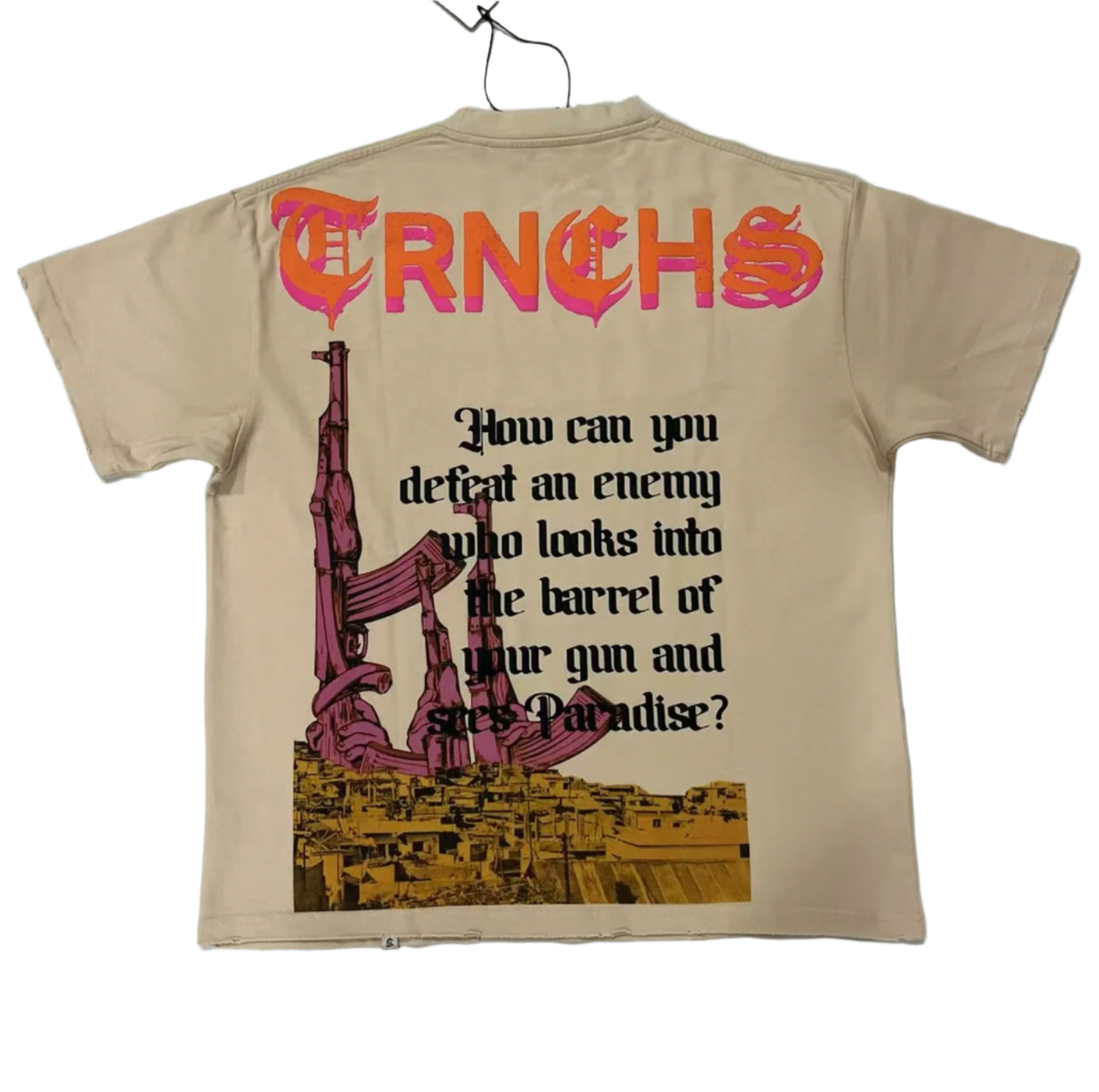 "AK47" Cream Tee