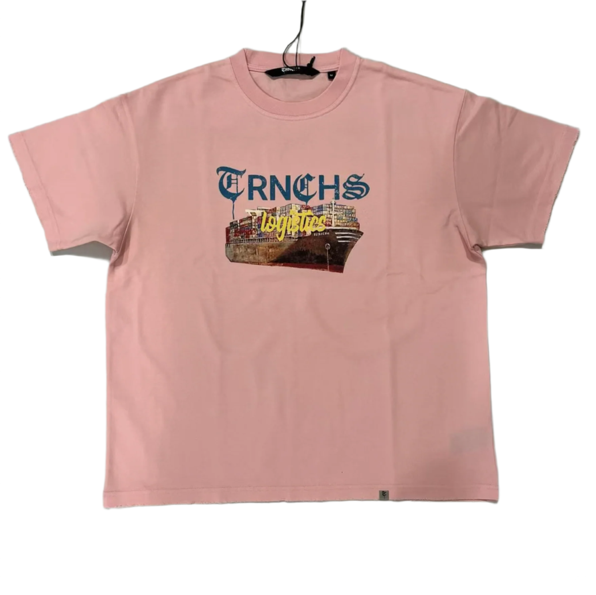 "LOGISTICS" Pink Tee