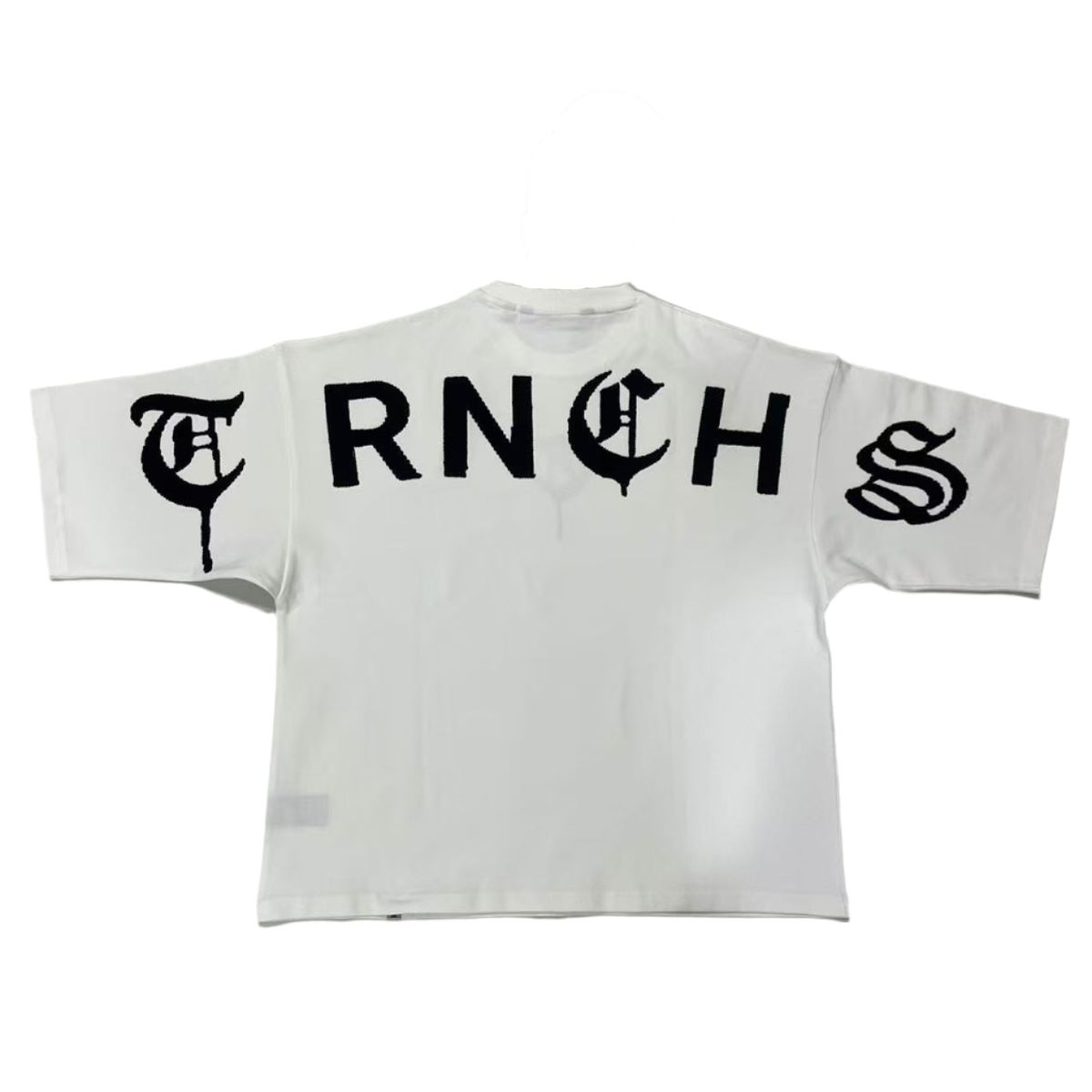 Yakhaf Trnchs logo T-shirt - White