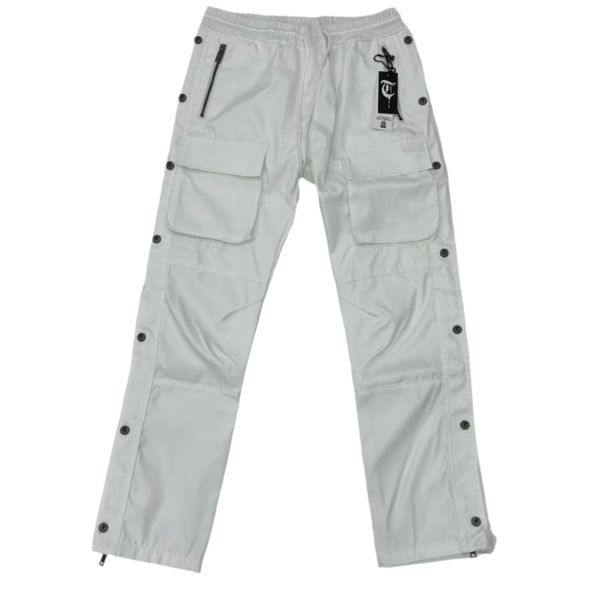 Al-Hudayah Cargo White Pants