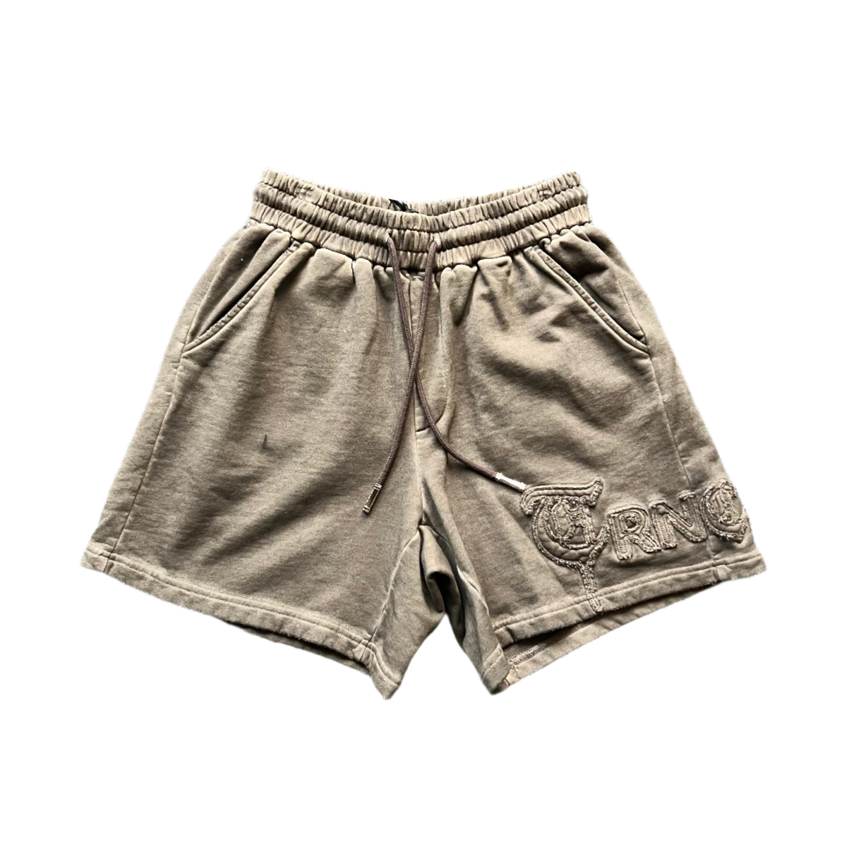 "MAWADA" Khaki Shorts Set