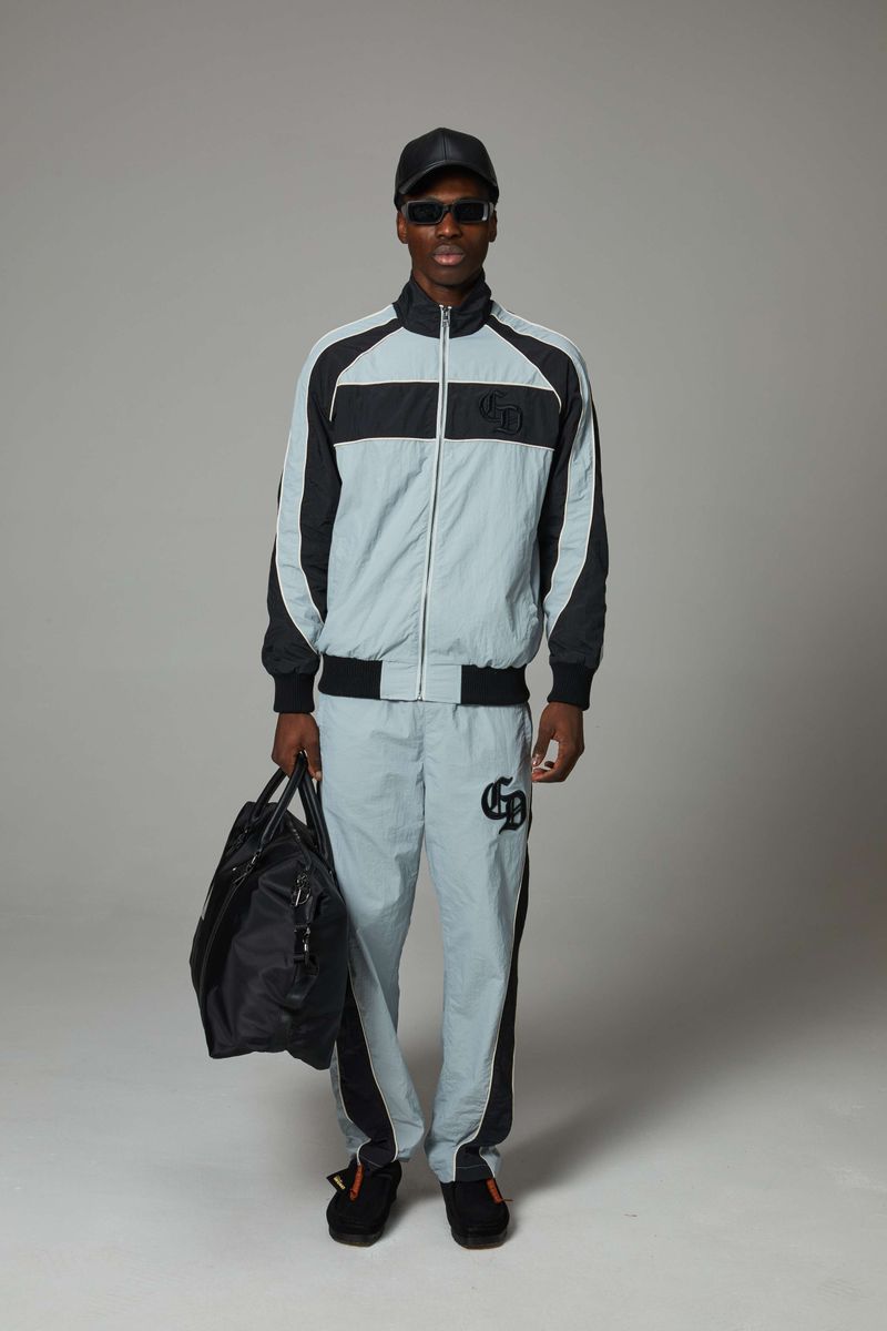 Criminal Damage Men's Jacket -  Light Blue