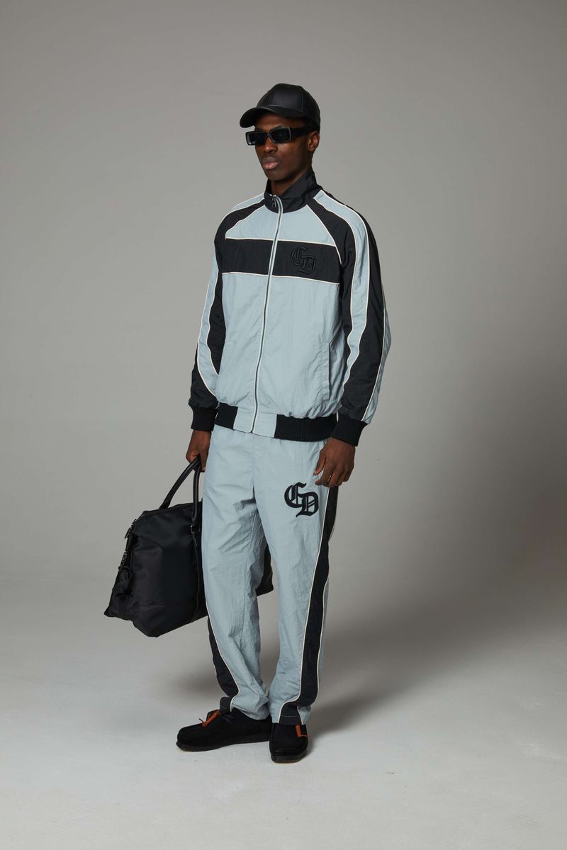 Criminal Damage Men's Jacket -  Light Blue