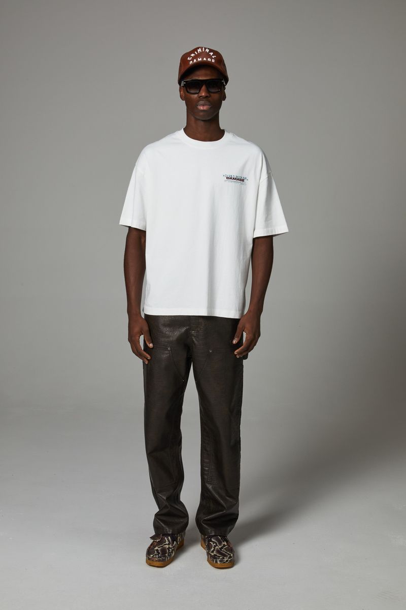 Criminal Damage Men's T-Shirt - White