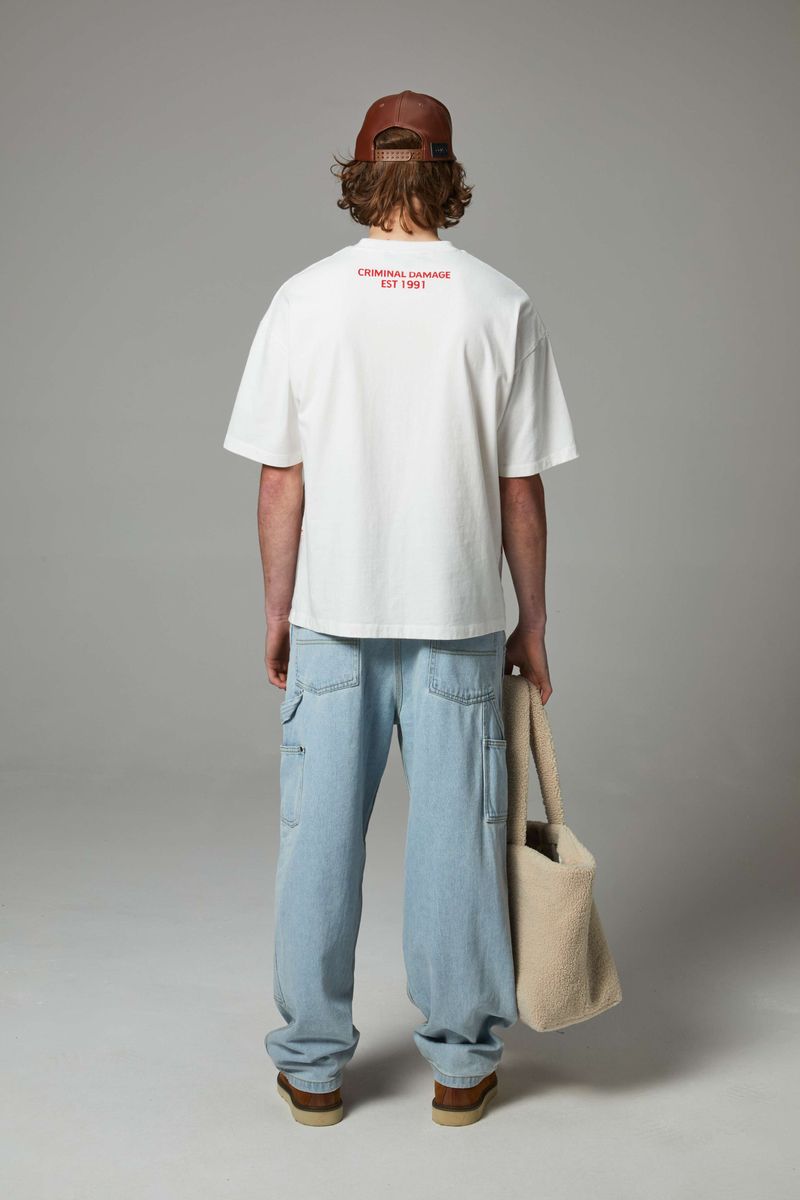 Criminal Damage Men's T-Shirt - White