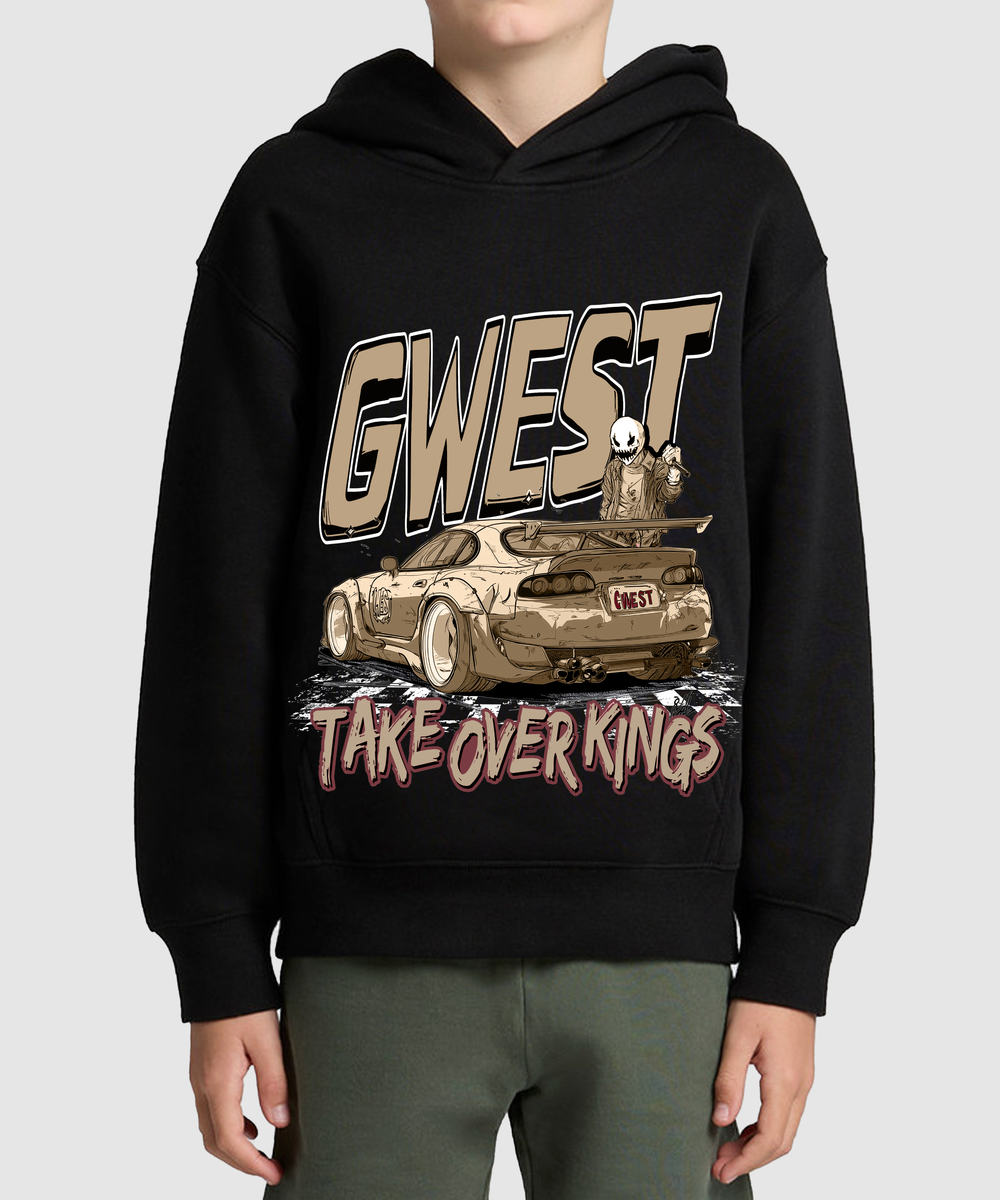 G-West Claim The Crown Youth Hoodie - Graphic Print
