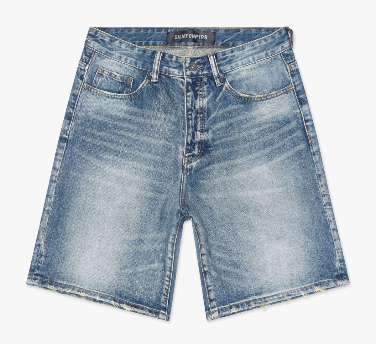 "CHPTRS. SHORT" MEDIUM BLUE WASHED