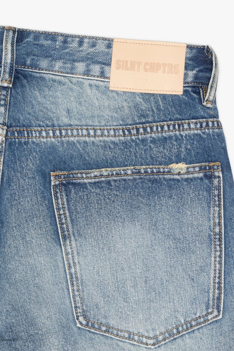 "CHPTRS. SHORT" MEDIUM BLUE WASHED