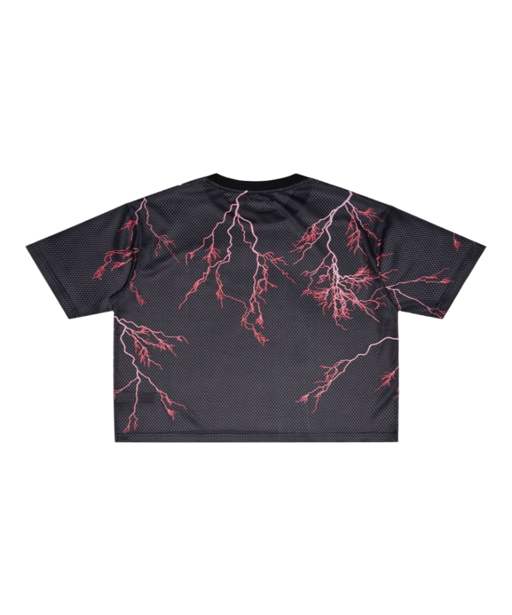 "SCRIMMAGE" BOX-FIT MESH TEE