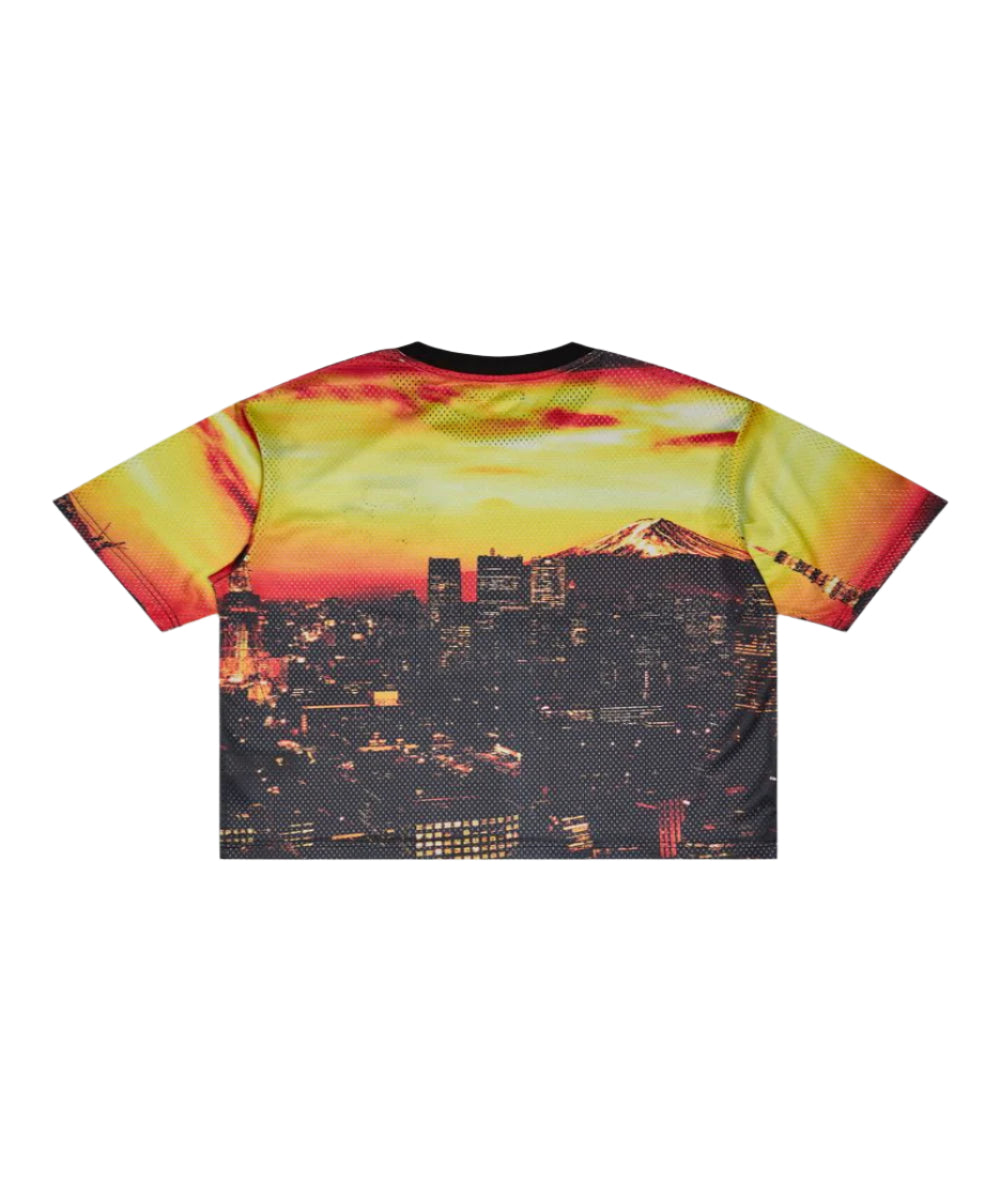 "SCRIMMAGE" BOX-FIT MESH TEE