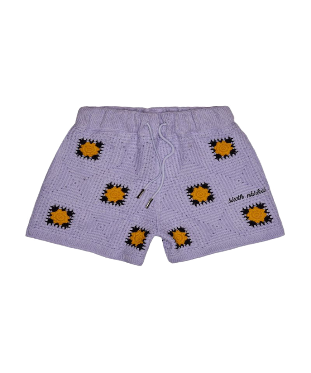 "HANDMADE" KNIT  SHORTS