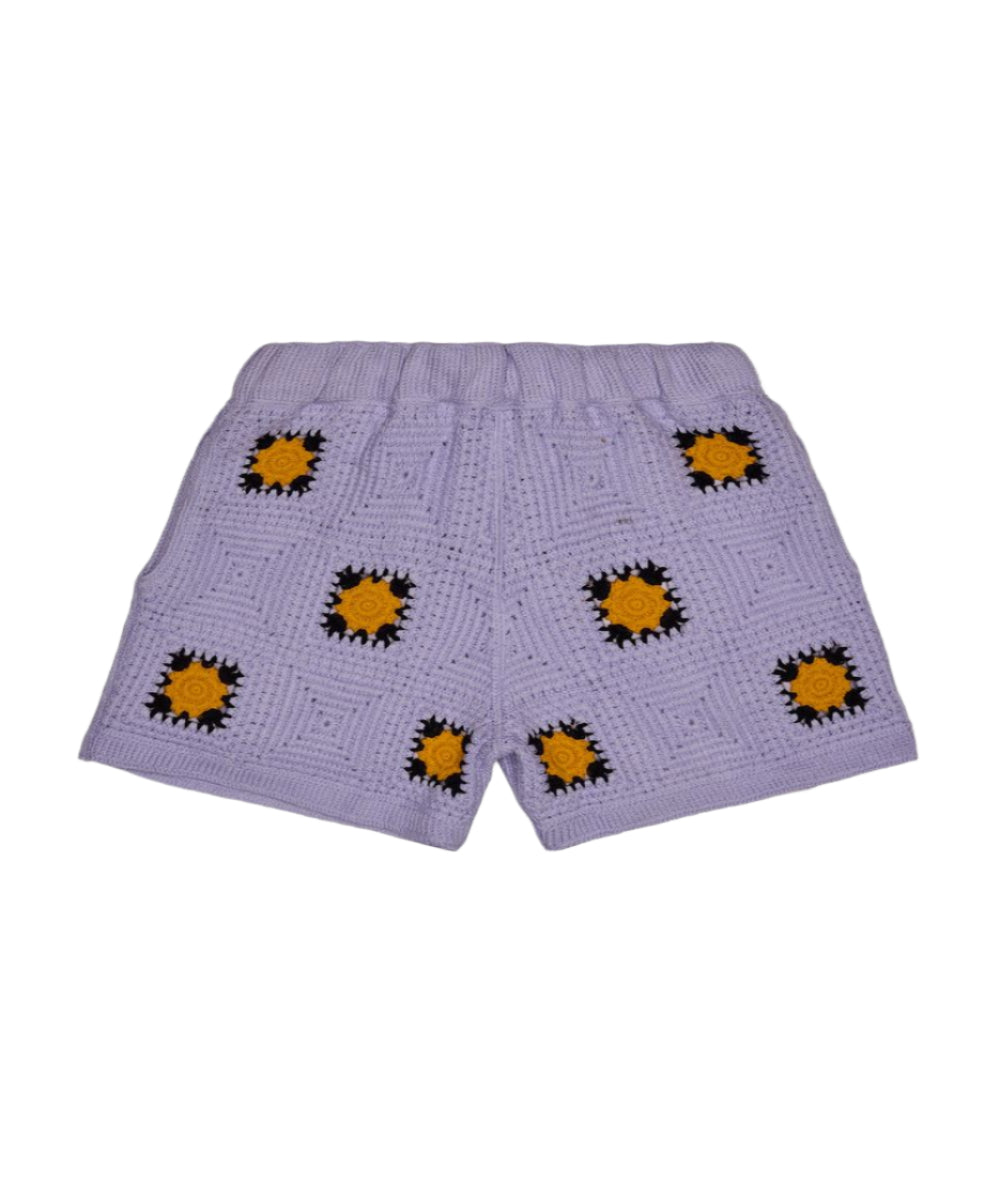 "HANDMADE" KNIT  SHORTS