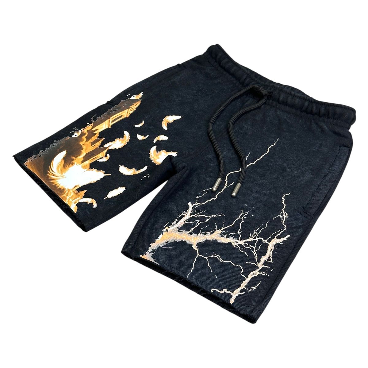 ELITE PREMIUM Paradise Cropped Kids Fleece Shorts