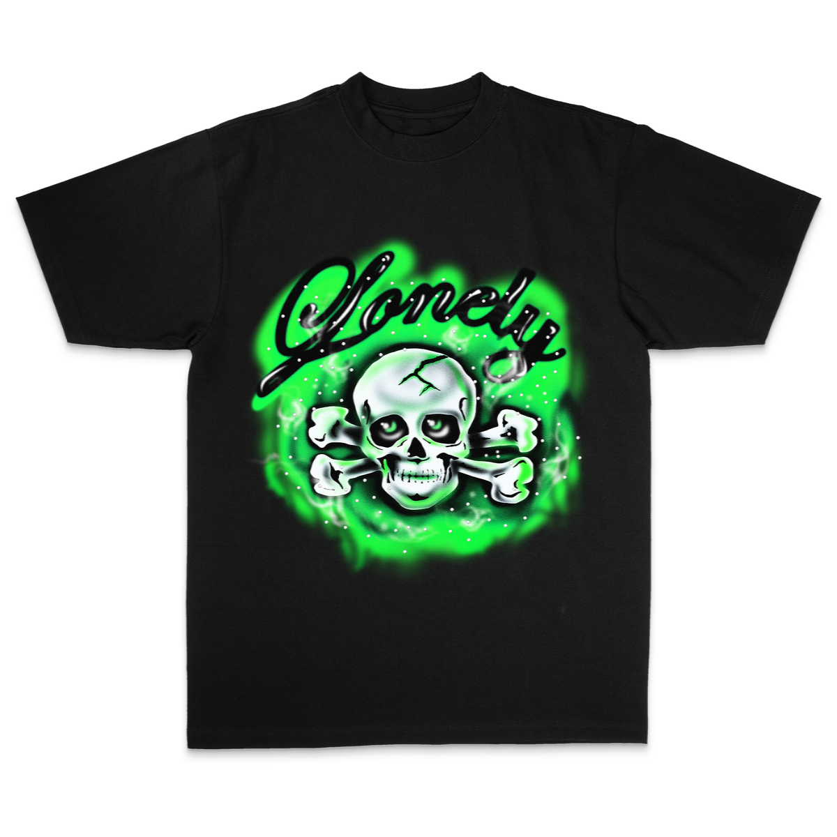 Crossbones Rhinestone Tee