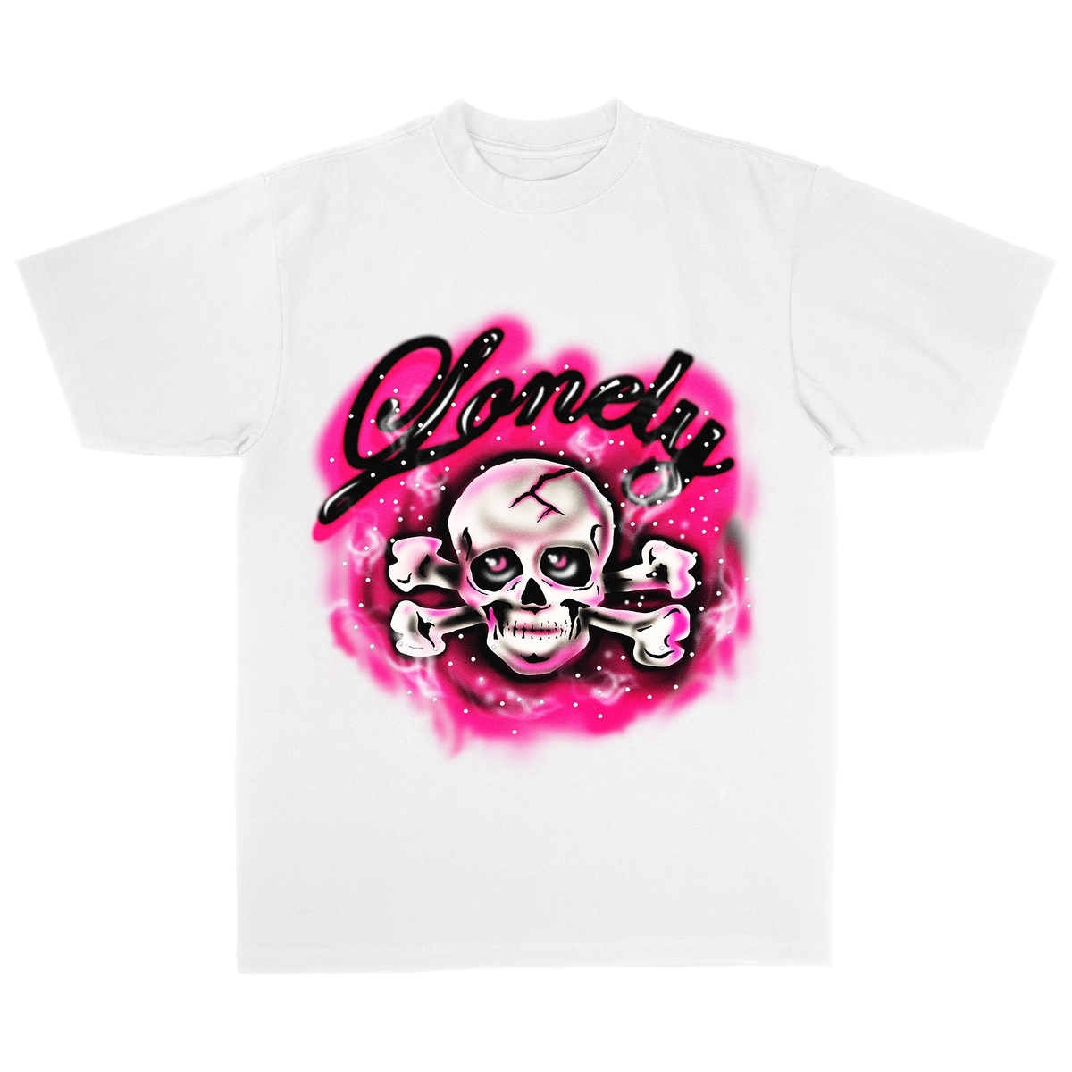 Crossbones Rhinestone Tee