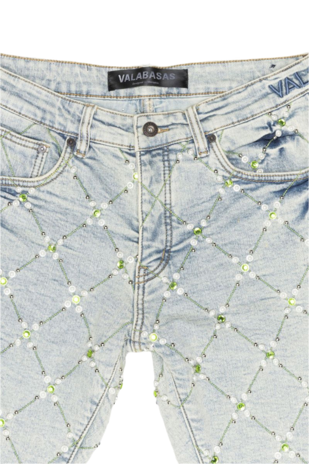 Valabasas Blur Jeans - Studded Pattern