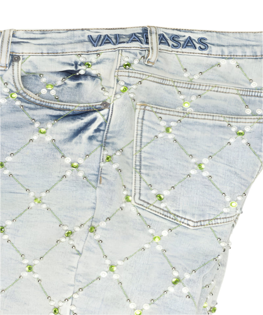 Valabasas Blur Jeans - Studded Pattern