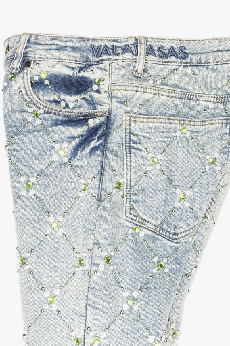 "POP" STACKED Light Vintage Blue