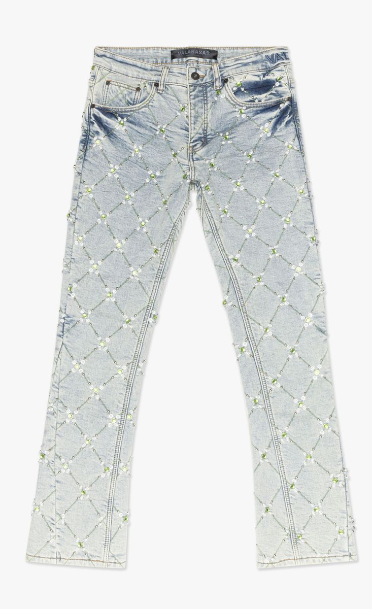 "POP" STACKED Light Vintage Blue