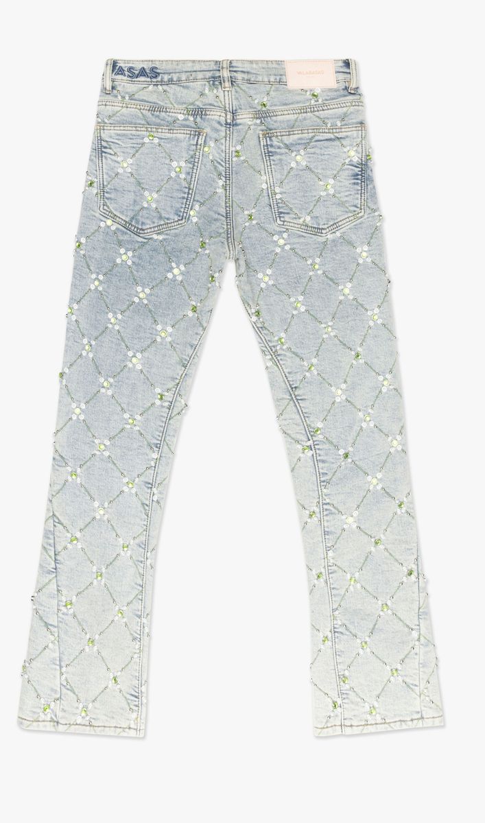 "POP" STACKED Light Vintage Blue