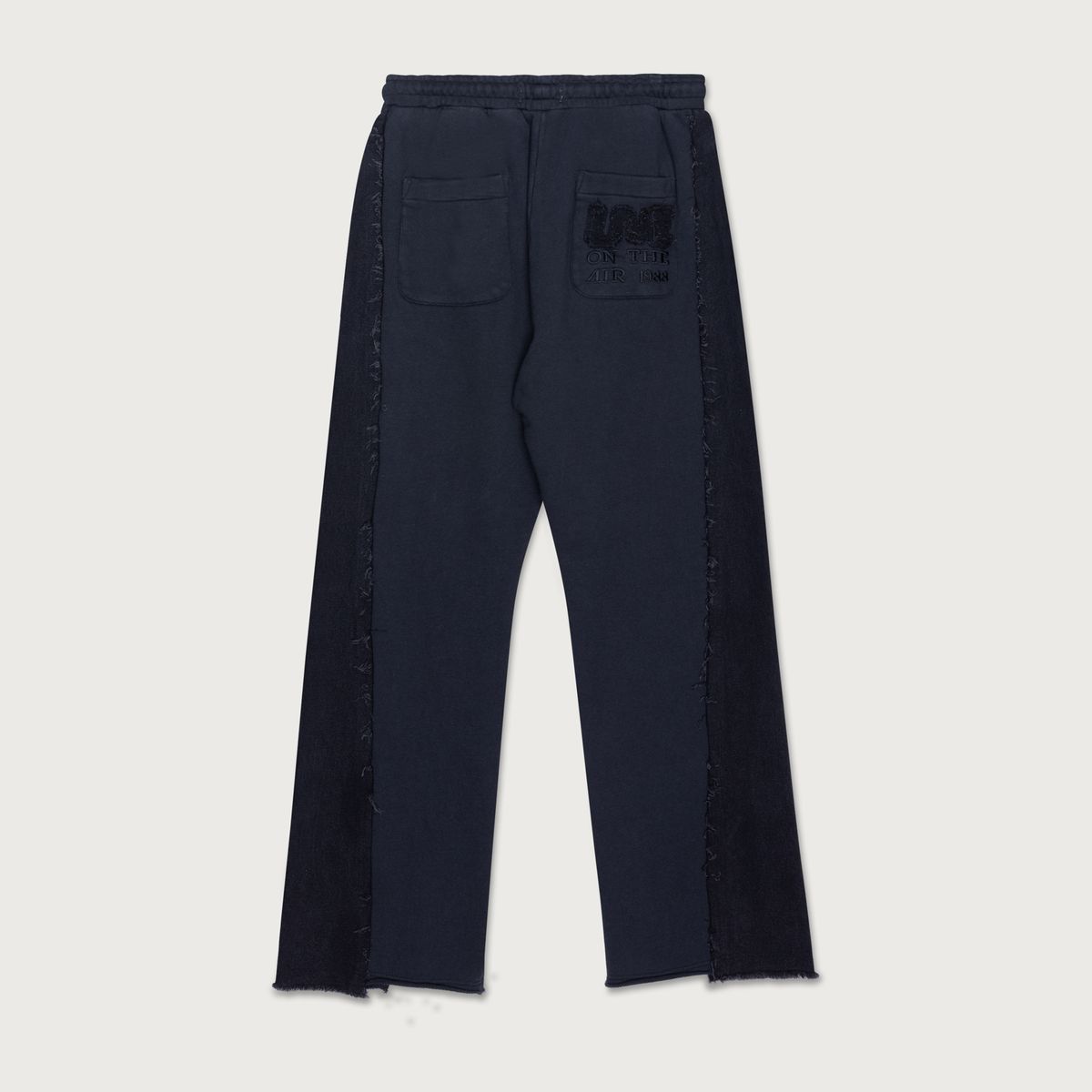 Honor The Gift Two-Tone Denim Jogger Pants - Black