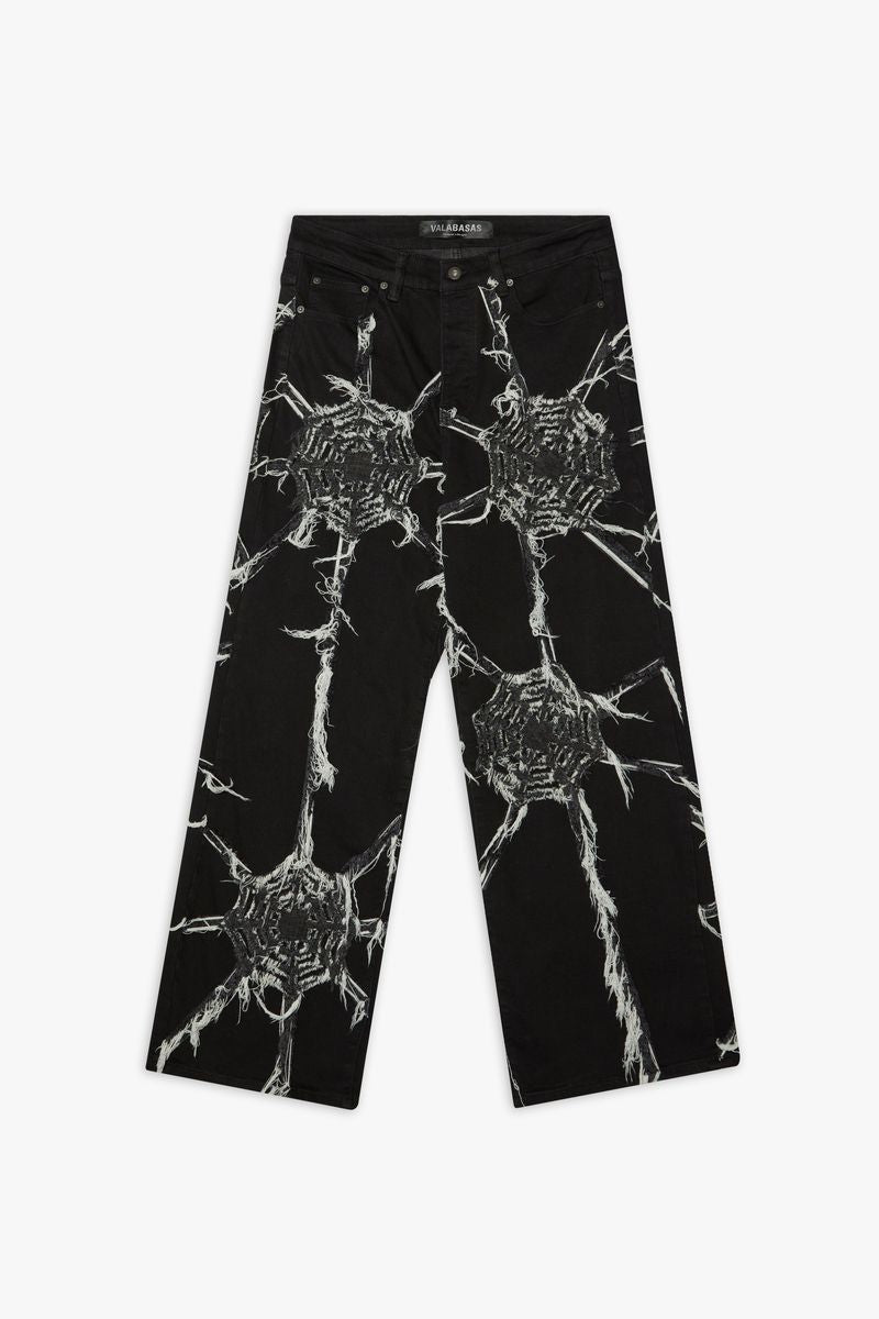 Archane Baggy Black White