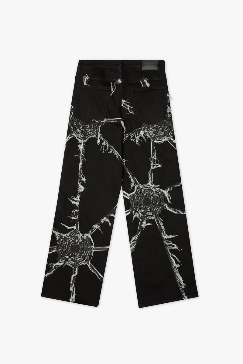 Archane Baggy Black White