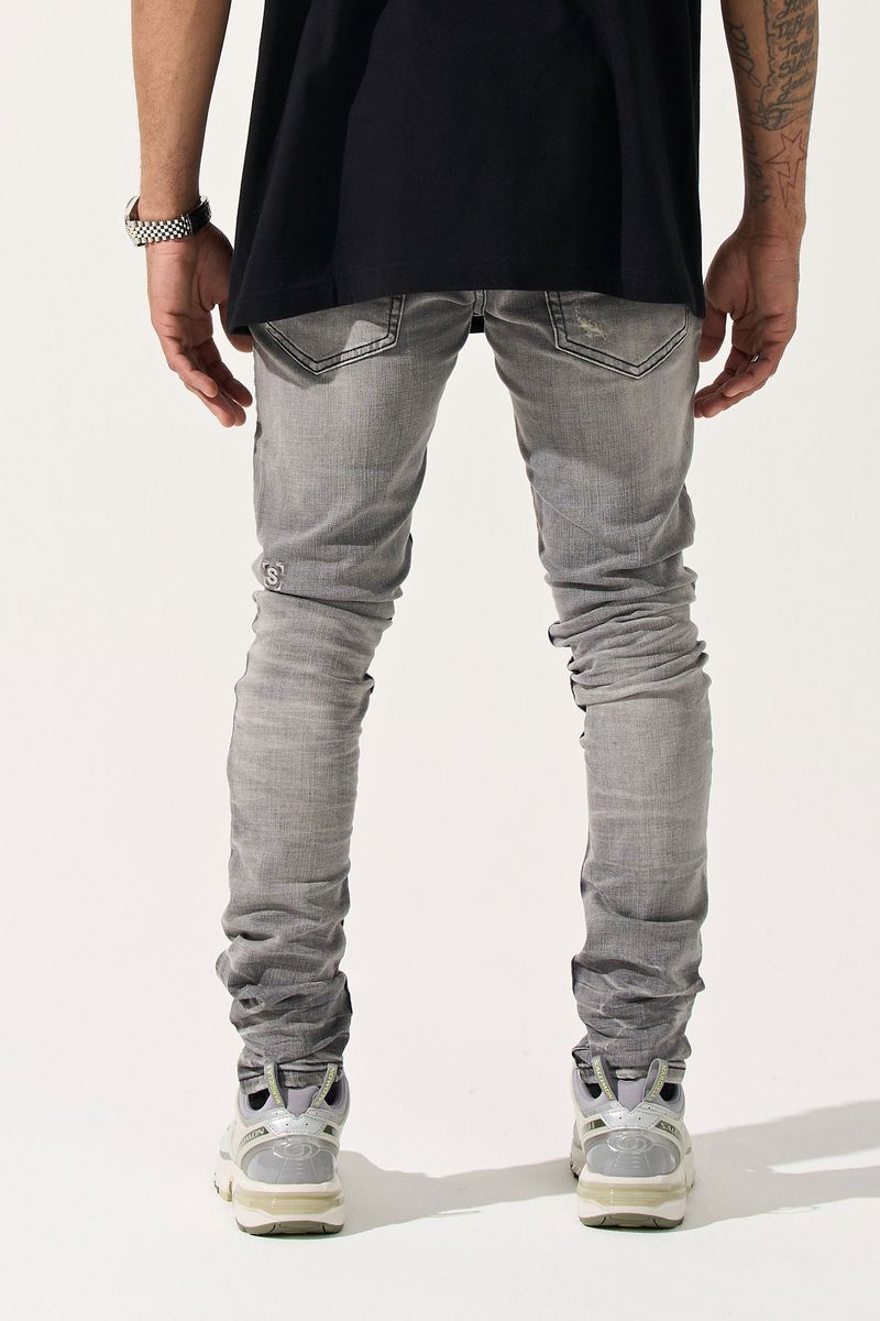 Serenede Titan Grey Jeans – Stretch Denim
