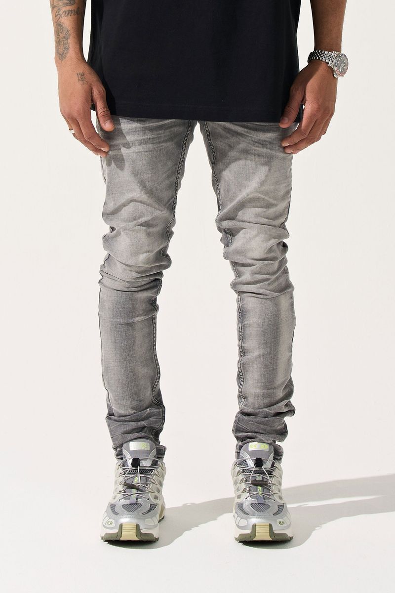 Serenede Titan Grey Jeans – Stretch Denim