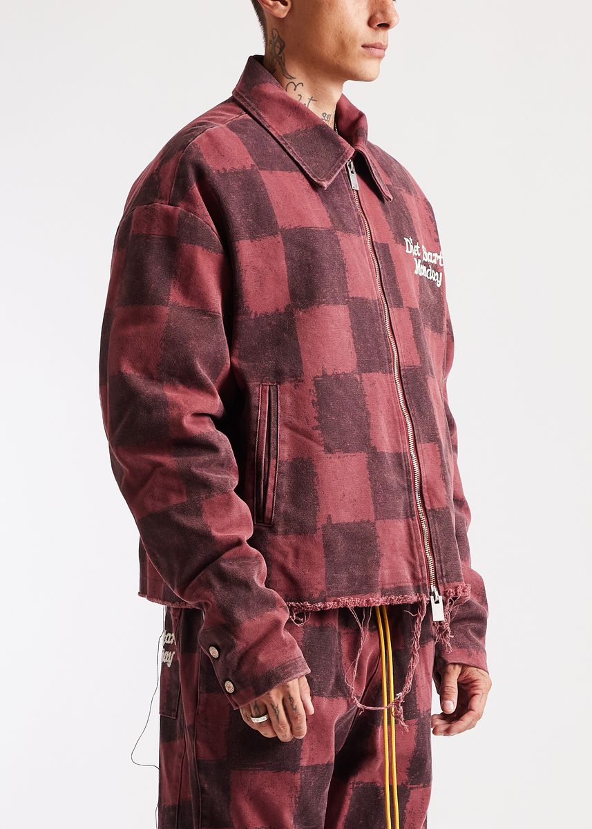 Diet Starts Dylan Jacket Men's - Burgundy