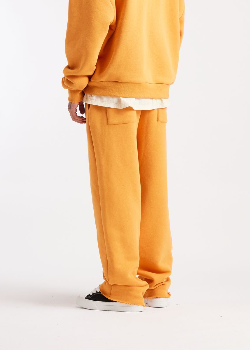 Diet Starts Star Sweatpants - Orange