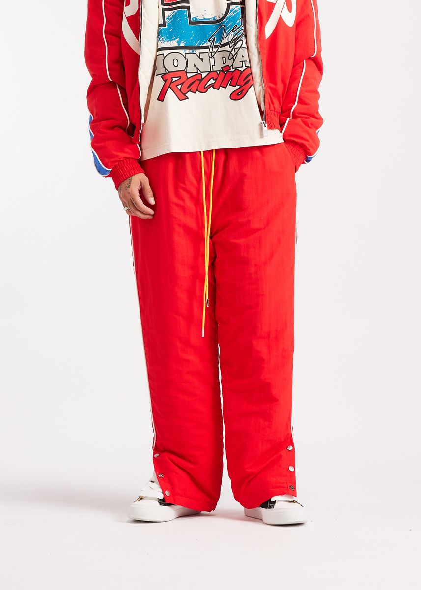 Diet Starts Reverso Nylon Pant - Red
