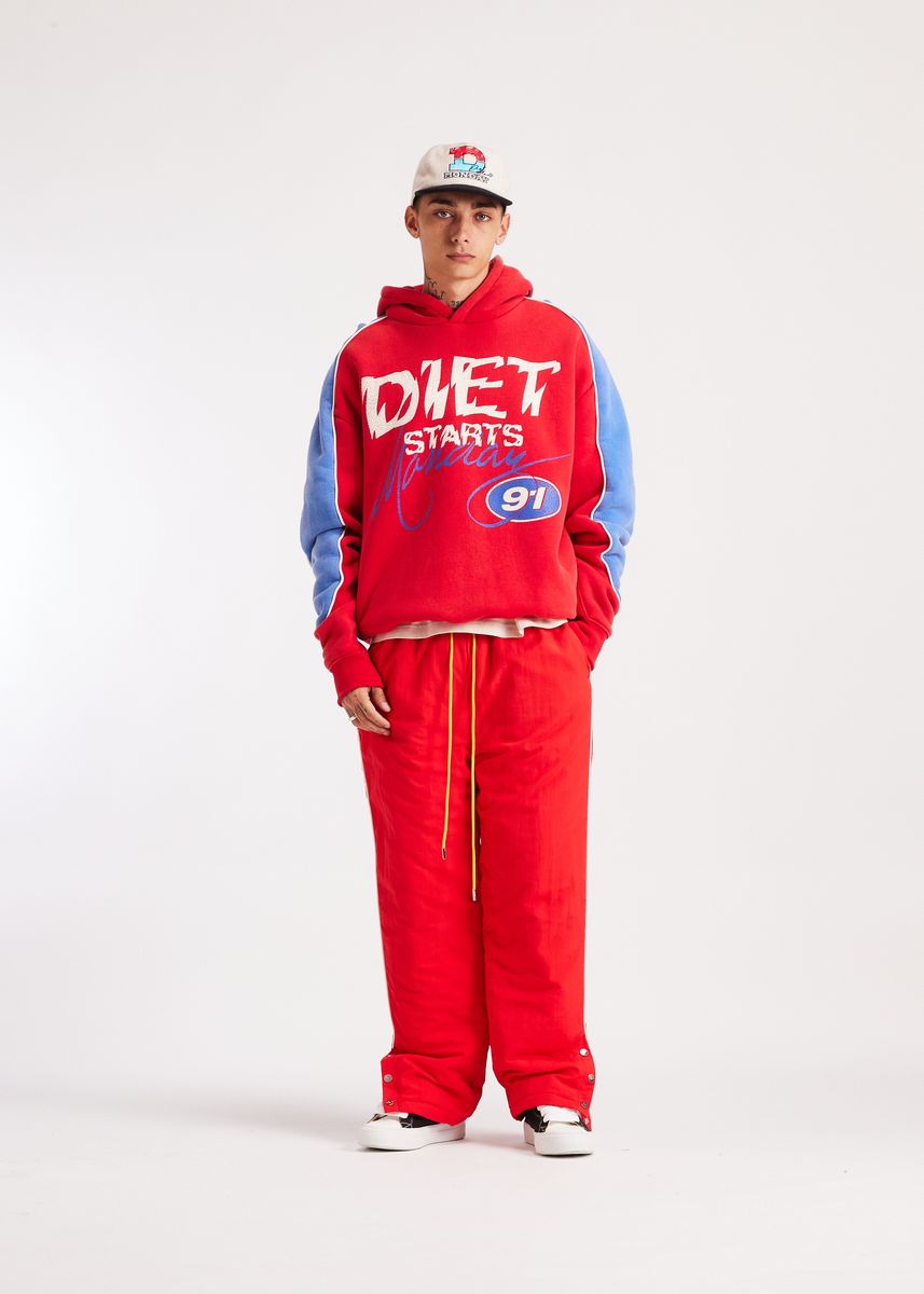 Diet Starts Women's Hoodie - Red