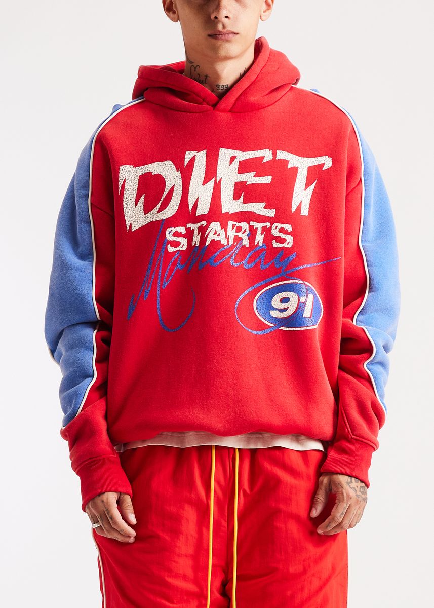 Diet Starts Women's Hoodie - Red