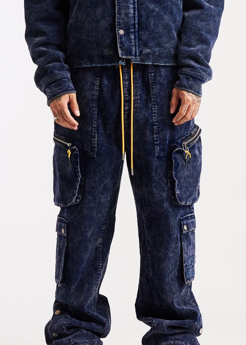 Diet Starts Dsm Cargo Pants - Blue