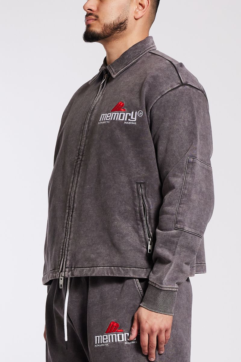 Memory Line Jacket for Men - Gray