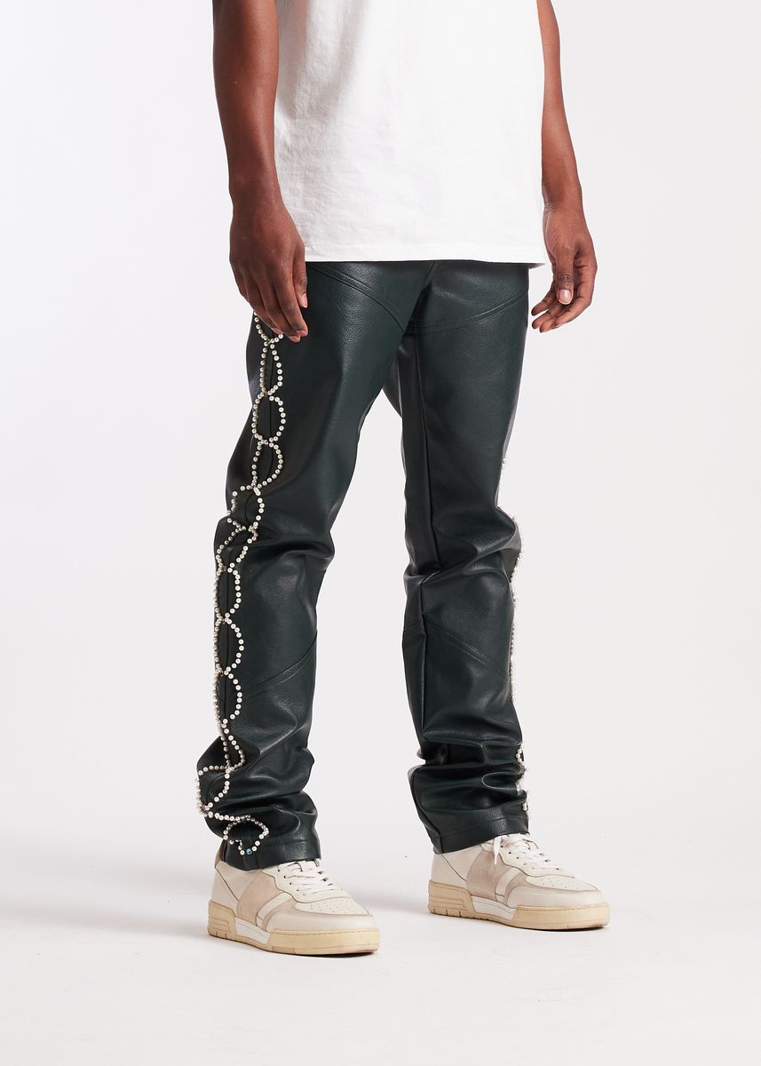 Embellish Crux Wax Pant Men's Trousers - Black