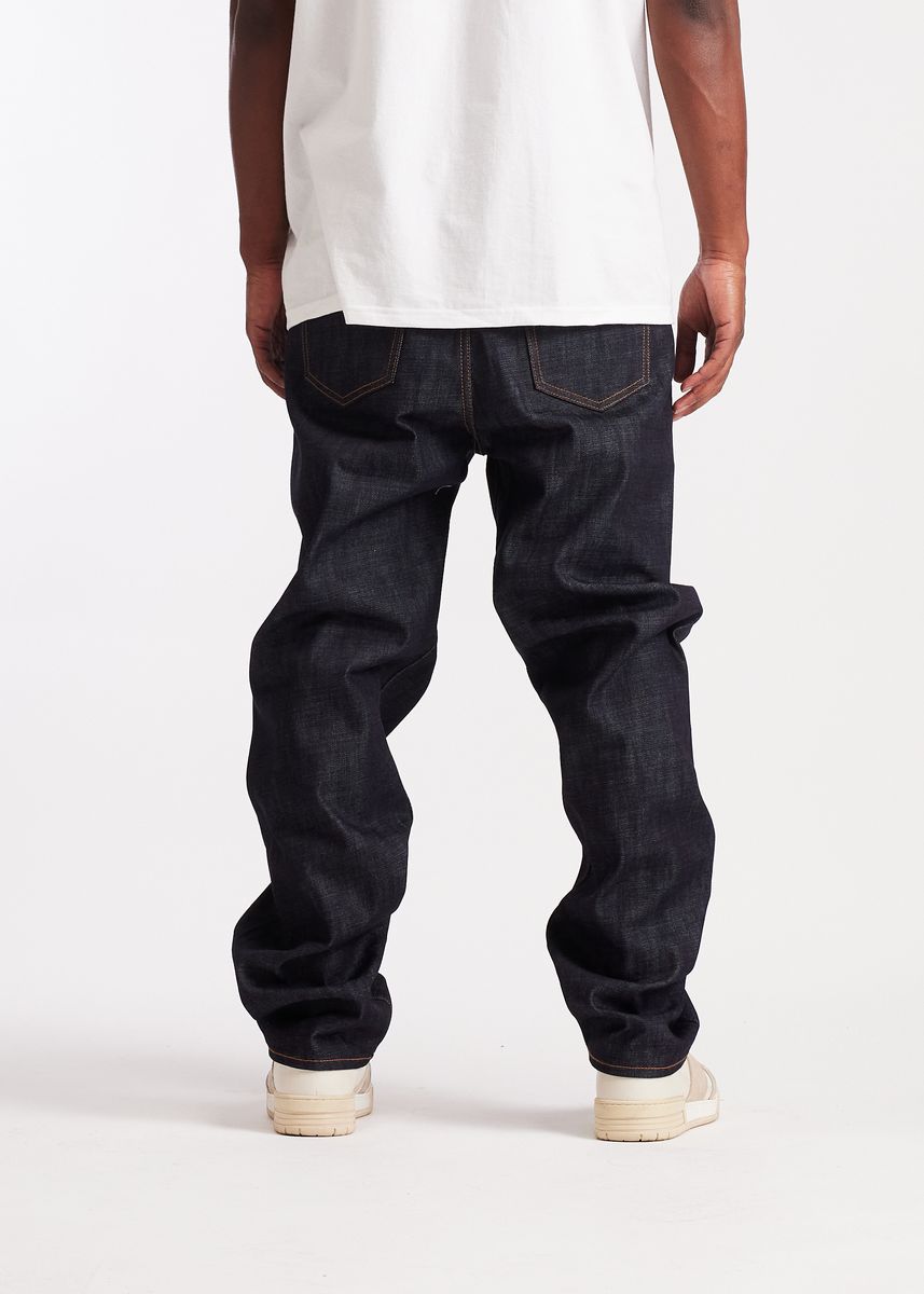 Embellish Onyx Baggy Denim Men's Jeans - Dark Wash