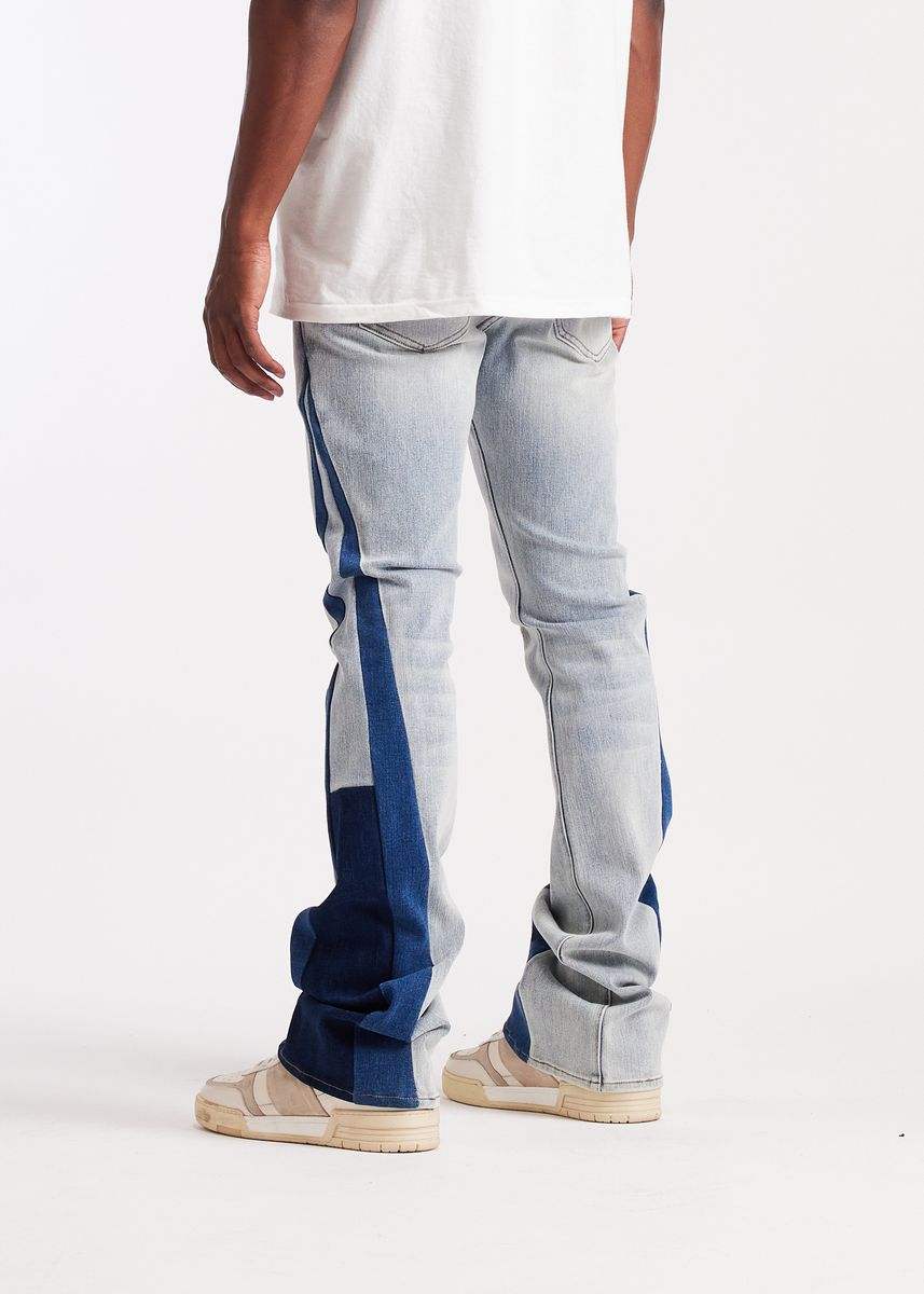 Embellish Lenny Flare Denim Women's Jeans - Light Wash