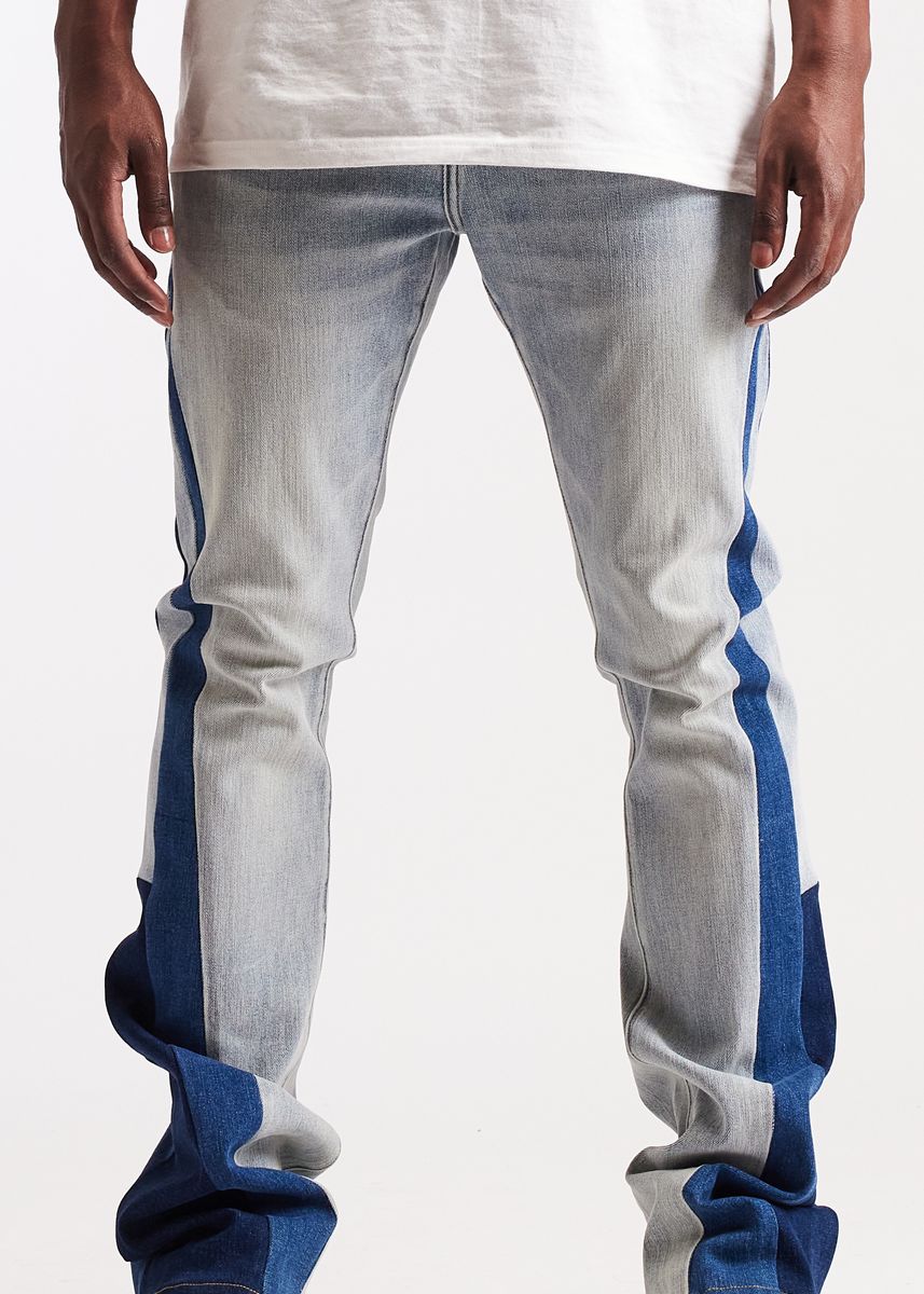 Embellish Lenny Flare Denim Women's Jeans - Light Wash