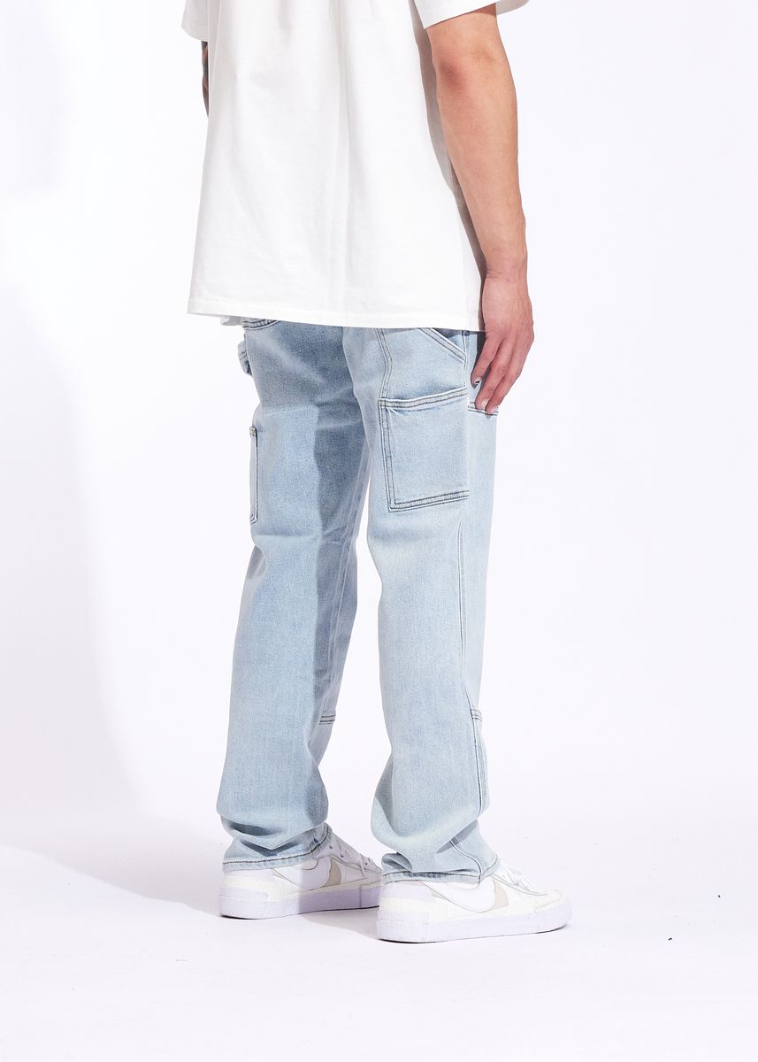 Memory Line Men's Pants - Light Blue
