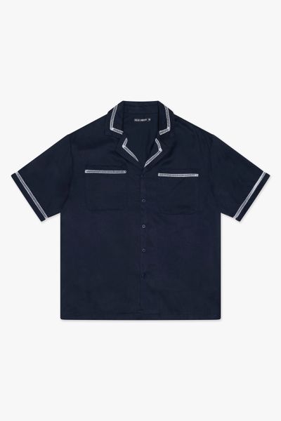 "Vibes" Button Down