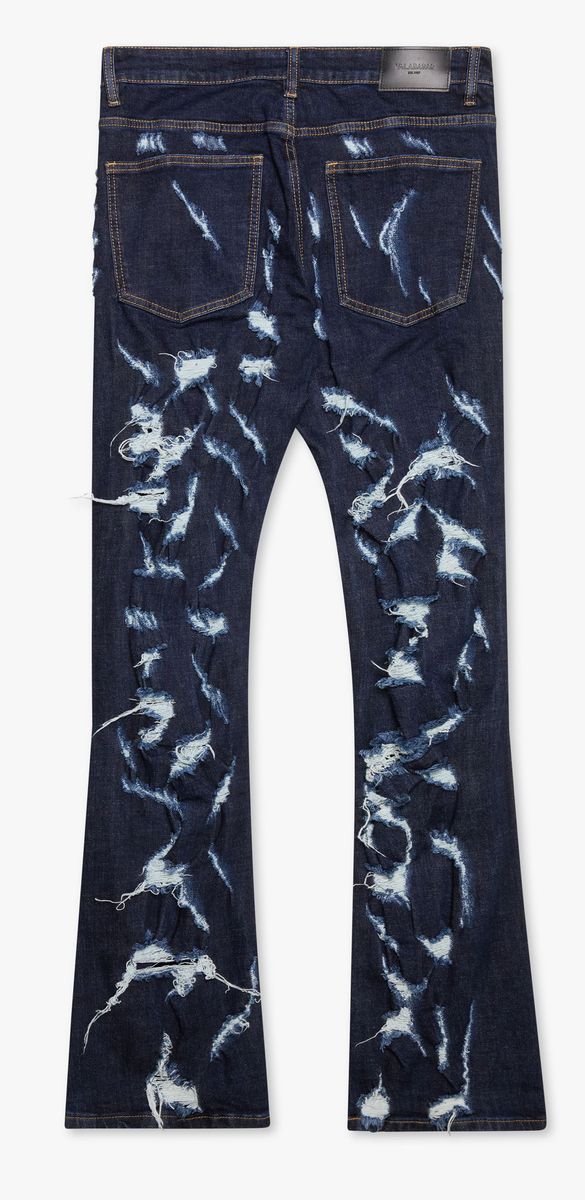 "RIP TIDE" STACKED JEAN