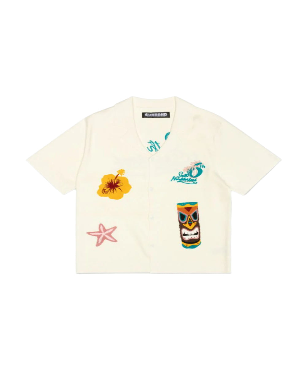 "TROPICS" SHIRT CREAM