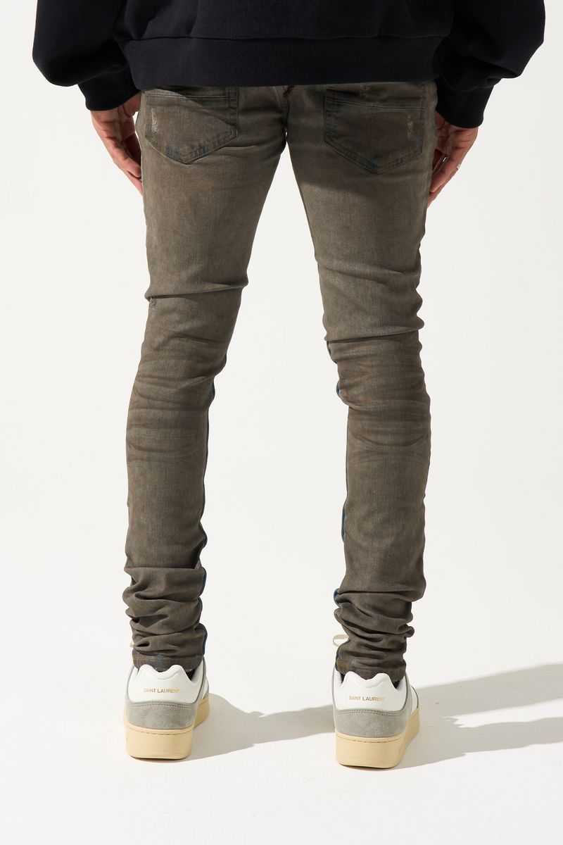SERENEDE® Nightfall Night Blue Wash Denim Jeans