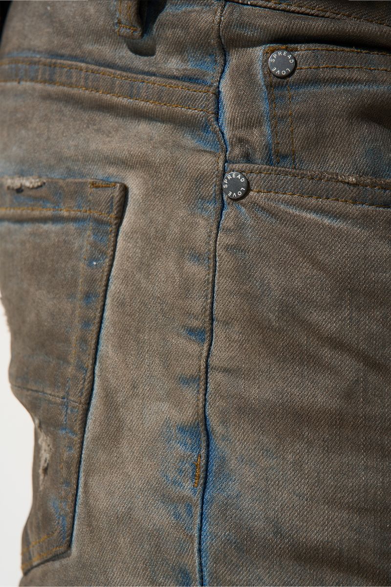 SERENEDE® Nightfall Night Blue Wash Denim Jeans